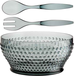 Набор для салата Marine Business Lux 25,5 см, 3 предмета изумрудный (10262650)